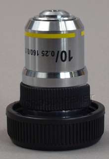 AJ110A 10X Compound Microscope Achromatic Objective Lens Image 3