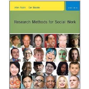   Research Methods for Social Work [Paperback] Allen Rubin Books