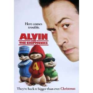  ALVIN AND THE CHIPMUNKS ORIGINAL MOVIE POSTER
