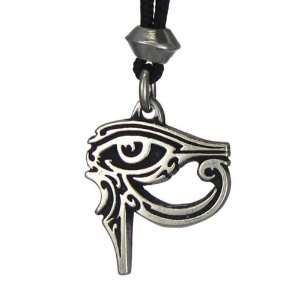 Gothic Egyptian Eye of Ra Wadjet Pendant Horus Udjat talisman necklace 