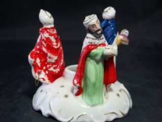 Vintage Commodore Made in Japan 3 Wise Men Candlestick Holder  