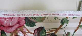 BTY Waverly Vanessa by Mario Buatta 100% Cotton Home Decor Drappery 