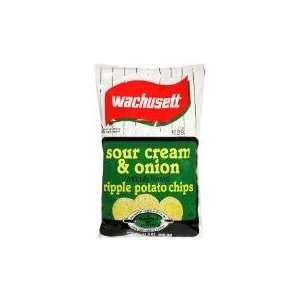 Wachusett Sour Cream & Onion Potato Chips, 5 Ounce Bags (12 Pack 