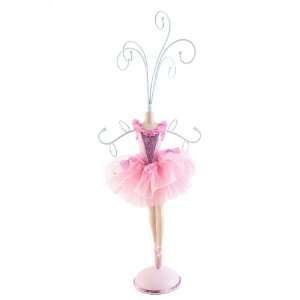  Ballet Series Mannequin Jewelry Holder Pink 5x14