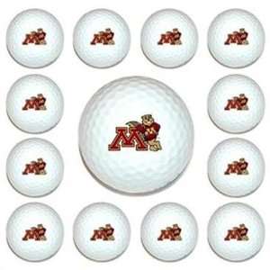  Minnesota Golden Gophers Dozen Pack Golf Balls