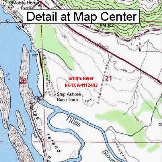   Map   Smith River, California (Folded/Waterproof)