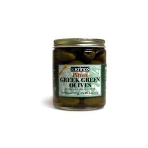 Pitted Greek Green Olives Grocery & Gourmet Food
