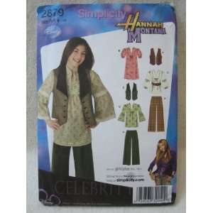  Simplicity 2879 Hannah Montana Pants, Dress or Top and 