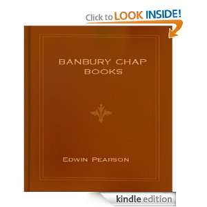 Banbury Chap Books and Nursery Toy Book Literature Edwin Pearson 