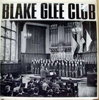 BLAKE HIGH SCHOOL MINNEAPOLIS glee club 60s LP VG  