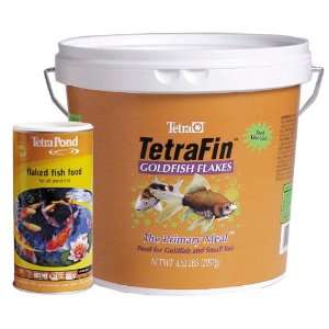  Tetra Flaked Fish & Pond Food, 10 Liter Bucket /4.52 lb 