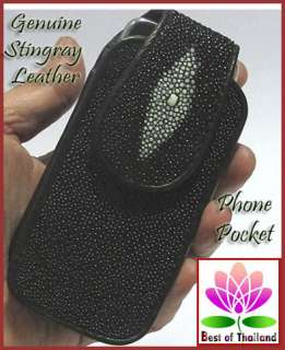 GENUINE STINGRAY EXOTIC LEATHER MOBILE PHONE CASE from Thailand  