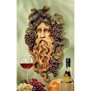  God of the Grape Harvest Wall Sculpture