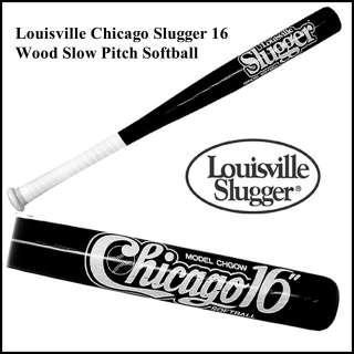 Louisville Chicago Slugger 16 Wood Slow Pitch Softball  