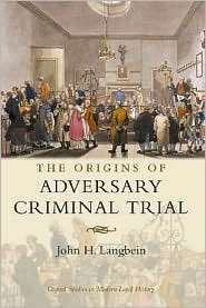   Trial, (0199287236), John H. Langbein, Textbooks   