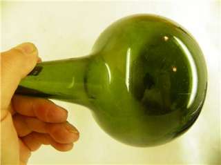 Antique Dutch Onion Glass Wine Bottle Circa 1680  