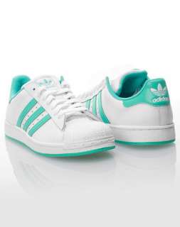   shell top toe trademark stripes along side adidas logo across back