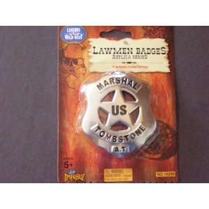   of the West Lawmen Badges Replica Series US Marshal Toys & Games