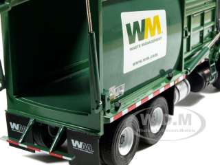   front end loader refuse body waste management with trash bin die cast