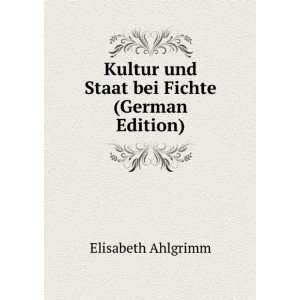   German Edition) Elisabeth Ahlgrimm 9785874403065  Books