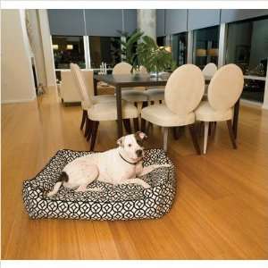Jax and Bones PRSM LG Prism Lounge Dog Bed Size Medium (10 H x 32 W 