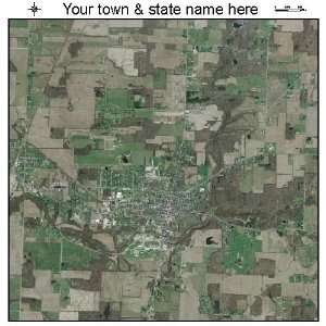   Aerial Photography Map of Mount Gilead, Ohio 2010 OH 