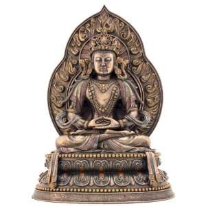  Amitayus (Amitabha) Statue Sculpture   Buddha of Longevity 