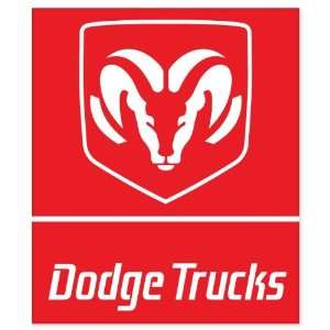  Dodge Trucks vynil car sticker window decal 5 x 4 