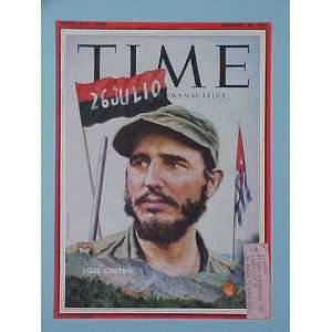 Fidel Castro Cuba January 26 1959 Time Magazine Fabulous Beautiful 