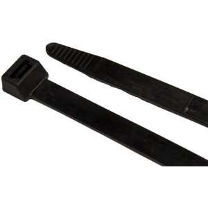 Morris Products 20276 Ultraviolet Nylon Cable Ties, Black, 15 Length 