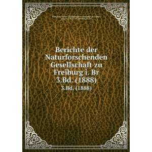   ed Naturforschende Gesellschaft zu Freiburg i. B  Books