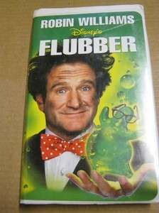 Walt Disney VHS Tape Robin Williams Flubber Movie 786936059571  