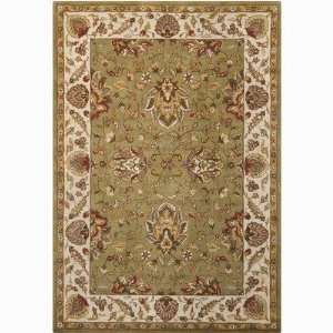  Chandra Rugs BAJ 8003 Bajrang Kashan Oriental Rug Size 7 