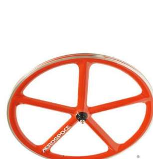 Aerospoke Red Carbon Rear wheel 700c  