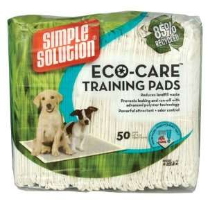    Simple Solution ECO CARE Puppy Training Pads, 50 Pads