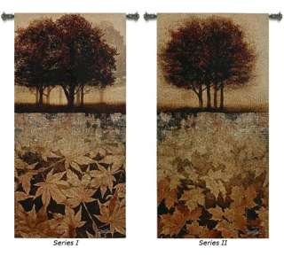 MUSICAL NOTES TREES LANDSCAPE ART TAPESTRY WALL HANGING  