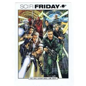  Sci Fi Friday 2002 Promotional Postcard Neal Adams 5 x 7 