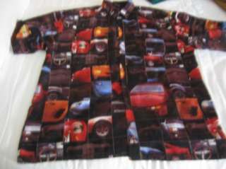 Made in Hawaii Big and Tall 2X Car collector Aficionado shirt Z  