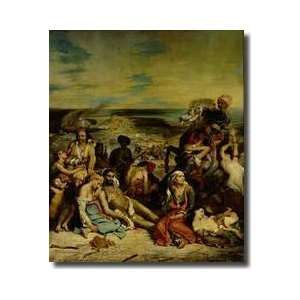  Scenes From The Massacre Of Chios 1822 Giclee Print
