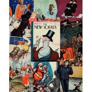  1934 Print New Yorker Cover Eustace Tilley Rea Irvin 