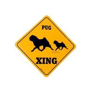  Pug Crossing Dog Sign Patio, Lawn & Garden