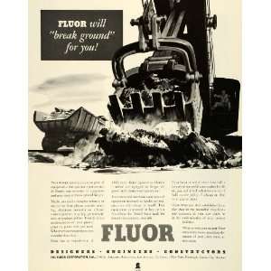   Ltd. Designers Engineers Constructors Power Shovel   Original Print Ad