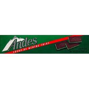 Andes Chocolate Mint Thins 120ct  Grocery & Gourmet Food