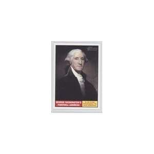   Heritage #106   George Washingtons Farewell Address 