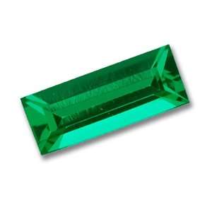 5x2mm Baguette Gem Quality Chatham Created Cultured Emerald .10 .14 Ct 