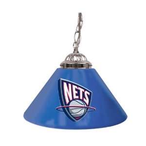  NBA1200 NJ   New Jersey Nets NBA Single Shade Bar Lamp 