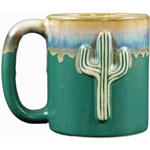  Padilla Cactus Raised Design Soup Rack Mugs, Set of 6 