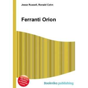  Ferranti Orion Ronald Cohn Jesse Russell Books