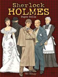   Sherlock Holmes Paper Dolls by Tom Tierney, Dover 