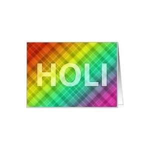  holi  festival of color and spring Card Health 